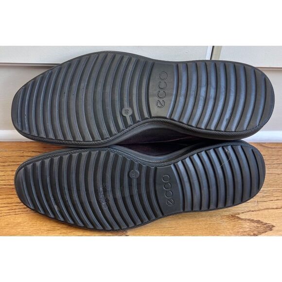 ECCO Men’s Hybrid Brown Leather Plain Toe Lace Up Oxford Shoe Sz 46/12-12.5 - Picture 5 of 9